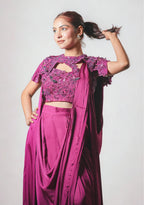 The Magenta Orchid 3D Drape Set