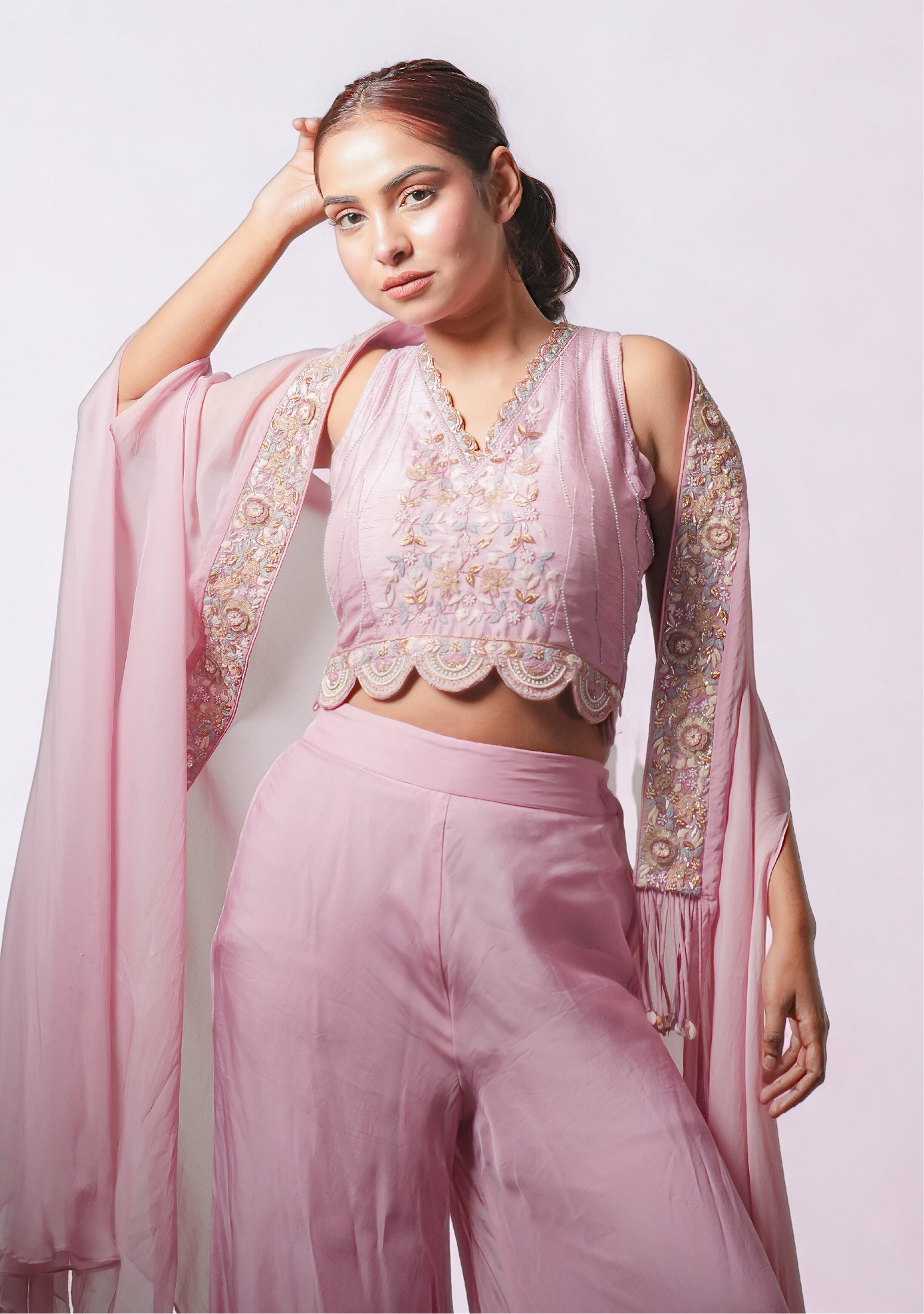 The Blush Ether Organza Trio