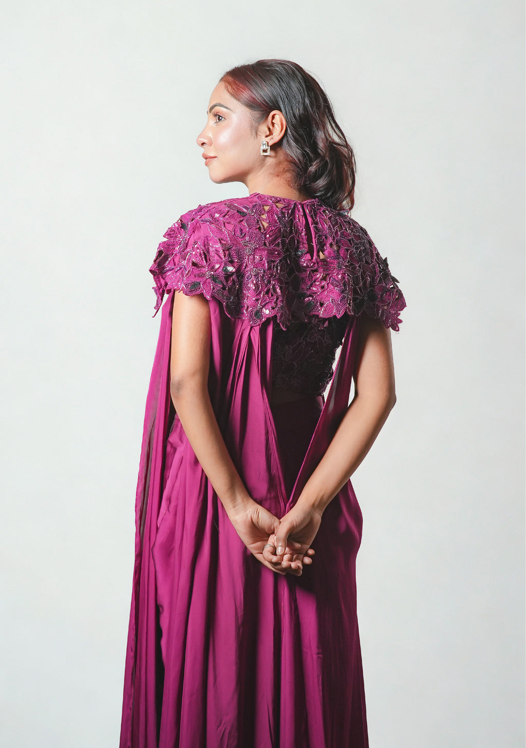 The Magenta Orchid 3D Drape Set