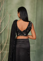 The Midnight Drape Saree