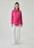 Connect Tie-Drape Shirt