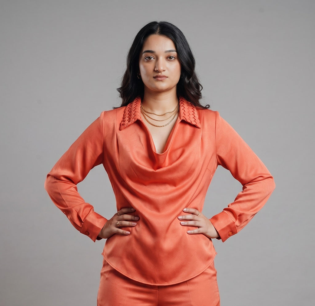 The Connect Cowl Shirt