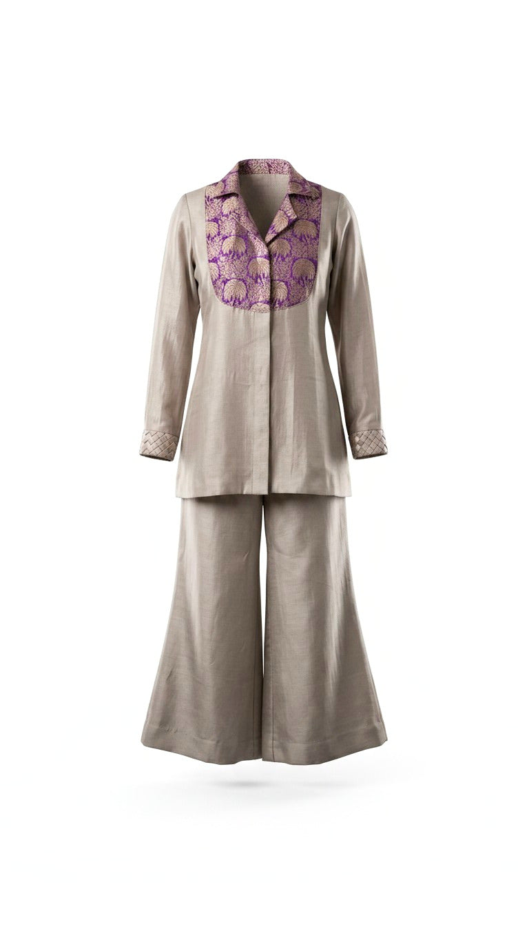 Connect Banarasi Tissue Co-Ord