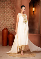 Aabha Zari Kurta Set