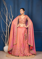 Imperial Tissue lehenga set