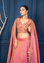 Imperial Tissue lehenga set