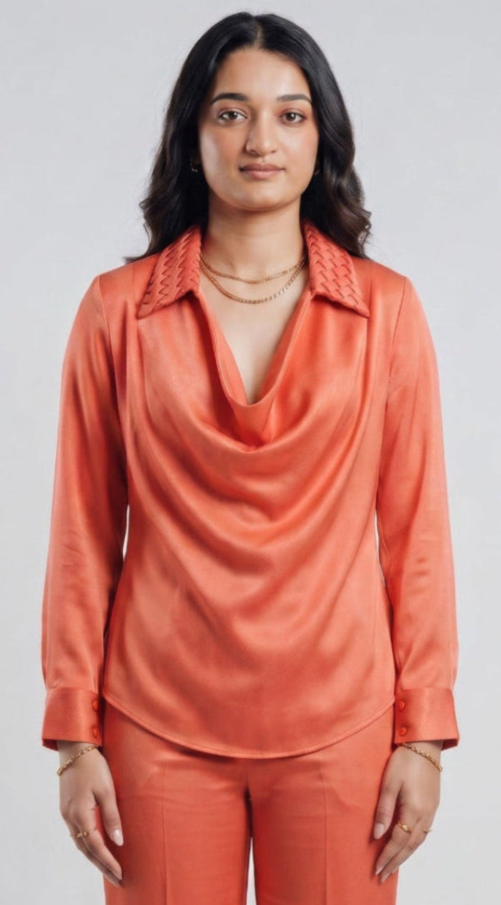 The Connect Cowl Shirt