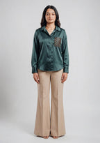 The connect woven pocket shirt