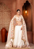 Ivory Floral Bloom Lehenga